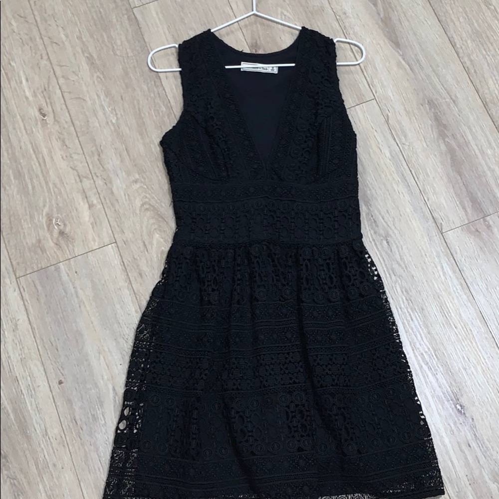 black dress